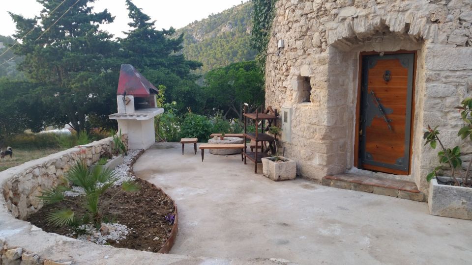 The ruins of a stone windmill, built in 1761, were restored and turned into this small tower residence. | www.facebook.com/SmallHouseBliss