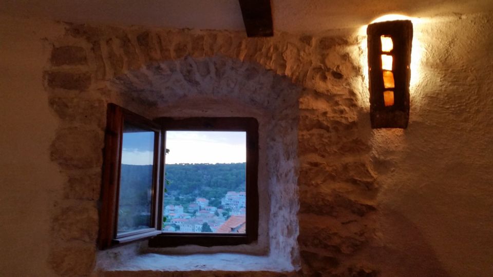 The ruins of a stone windmill, built in 1761, were restored and turned into this small tower residence. | www.facebook.com/SmallHouseBliss