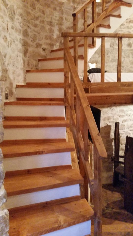 The ruins of a stone windmill, built in 1761, were restored and turned into this small tower residence. | www.facebook.com/SmallHouseBliss