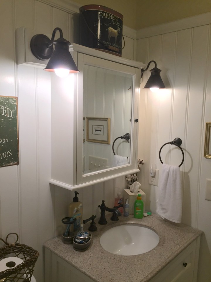 This recently renovated farmhouse in the Great Smoky Mountains has two bedrooms in 1,000 sq ft. | www.facebook.com/SmallHouseBliss