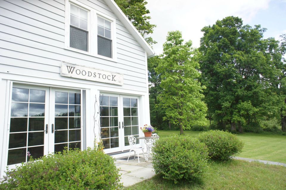 A 100-year-old barn converted into a small house with one bedroom in 650 sq ft. | www.facebook.com/SmallHouseBliss