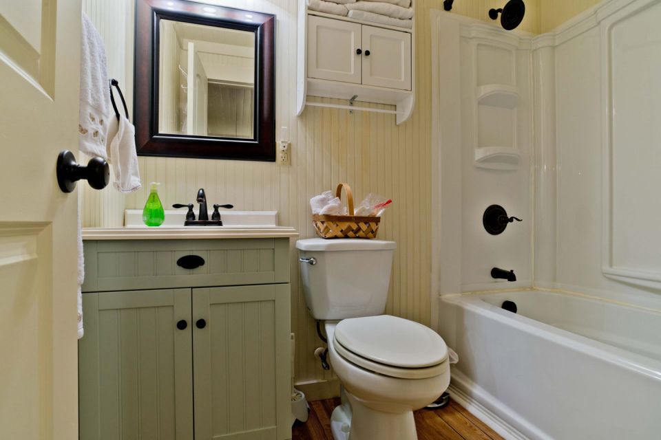 The "Tale Inn", a Southern-style one-bedroom cottage with pleasing proportions, welcoming front porch and authentic architectural details. | www.facebook.com/SmallHouseBliss