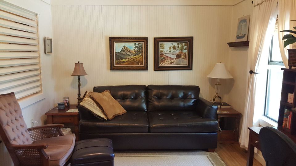 The "Tale Inn", a Southern-style one-bedroom cottage with pleasing proportions, welcoming front porch and authentic architectural details. | www.facebook.com/SmallHouseBliss